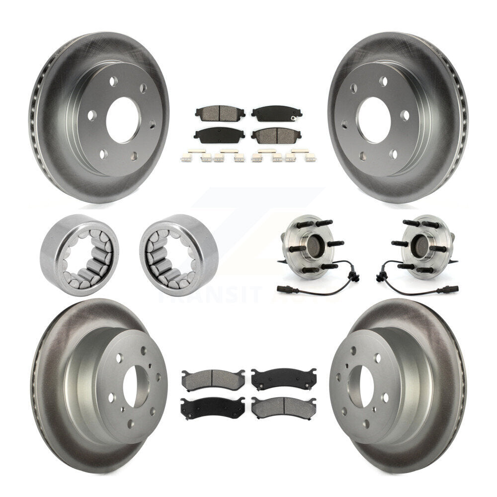 Transit Auto KBB-112458 Wheel Bearing and Hub Assembly for 2007 Chevrolet Silverado 1500 - Front and Rear product image