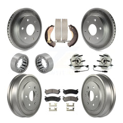 Transit Auto KBB-112490 Wheel Bearing and Hub Assembly for 2007 Chevrolet Silverado 1500 - Front and Rear product image