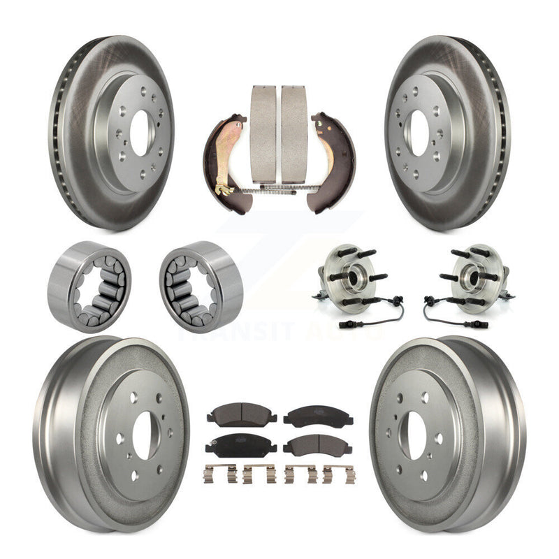 Transit Auto KBB-112491 Wheel Bearing and Hub Assembly for 2007 Chevrolet Silverado 1500, GMC Sierra 1500 - Front and Rear product image
