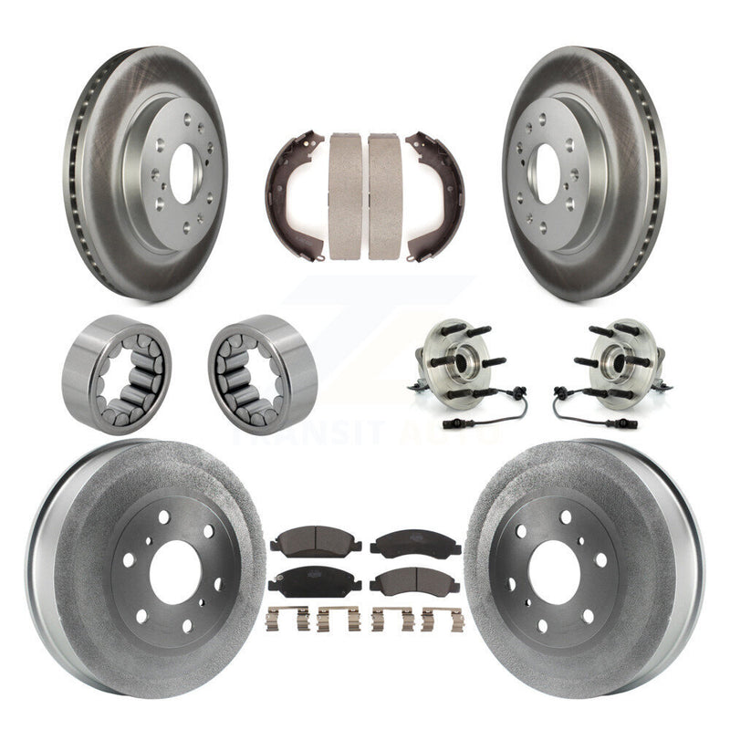 Transit Auto KBB-112494 Wheel Bearing and Hub Assembly for 2010-2013 Chevrolet Silverado 1500, GMC Sierra 1500 - Front and Rear product image