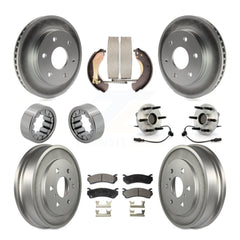 Transit Auto KBB-112496 Wheel Bearing and Hub Assembly for 2007 Chevrolet Silverado 1500 - Front and Rear product image