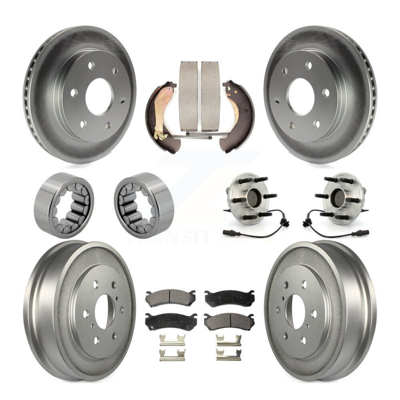 Transit Auto KBB-112496 Wheel Bearing and Hub Assembly for 2007 Chevrolet Silverado 1500 - Front and Rear product image