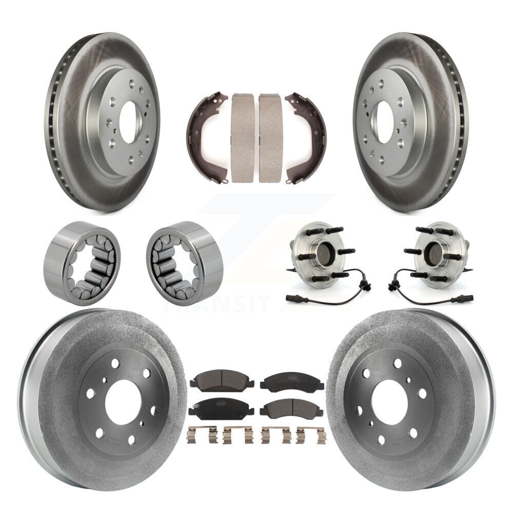Transit Auto KBB-112500 Wheel Bearing and Hub Assembly for 2010-2013 Chevrolet Silverado 1500, GMC Sierra 1500 - Front and Rear product image