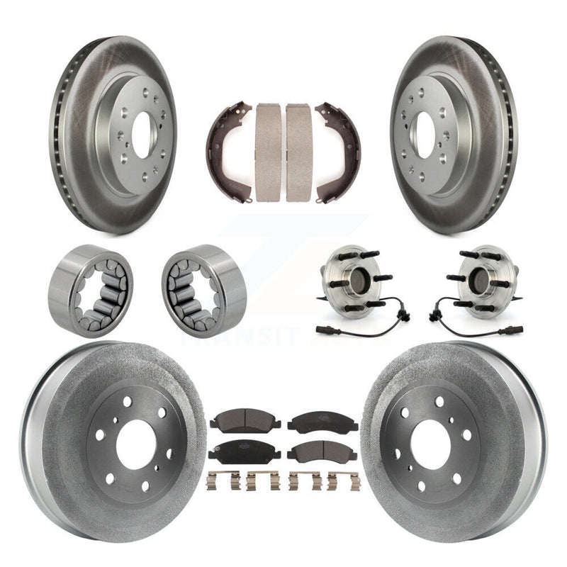Transit Auto KBB-112500 Wheel Bearing and Hub Assembly for 2010-2013 Chevrolet Silverado 1500, GMC Sierra 1500 - Front and Rear product image