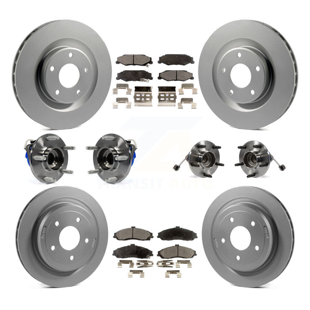 Transit Auto KBB-112536 Wheel Bearing and Hub Assembly for 2004-2008 Cadillac XLR, Chevrolet Corvette - Front and Rear product image