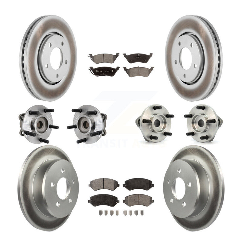 Transit Auto KBB-112546 Wheel Bearing and Hub Assembly for 2001-2007 Dodge Caravan, Dodge Grand Caravan, Chrysler Town & Country - Front and Rear product image
