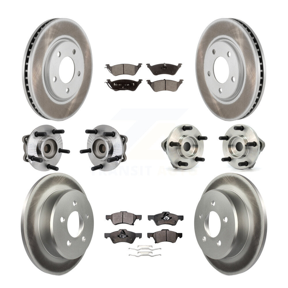 Transit Auto KBB-112549 Wheel Bearing and Hub Assembly for 2004-2005 Dodge Grand Caravan, Chrysler Town & Country - Front and Rear product image