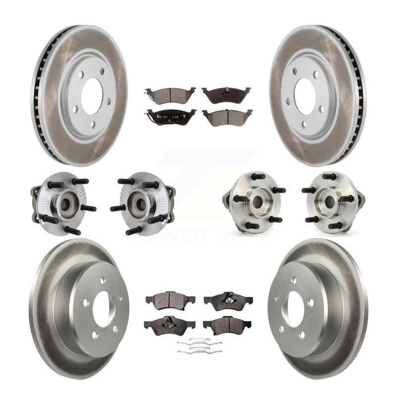Transit Auto KBB-112549 Wheel Bearing and Hub Assembly for 2004-2005 Dodge Grand Caravan, Chrysler Town & Country - Front and Rear product image