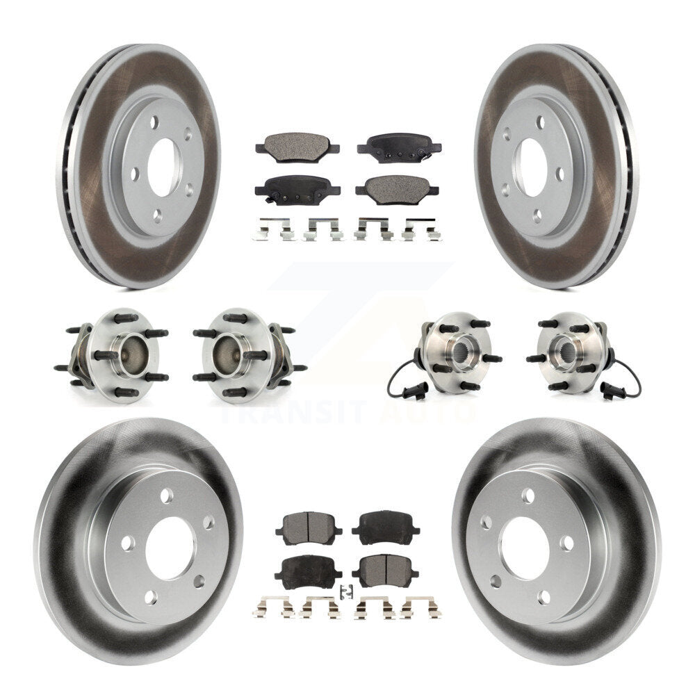 Transit Auto KBB-112586 Wheel Bearing and Hub Assembly for 2004-2008 Chevrolet Malibu, Pontiac G6 - Front and Rear product image