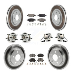 Transit Auto KBB-112586 Wheel Bearing and Hub Assembly for 2004-2008 Chevrolet Malibu, Pontiac G6 - Front and Rear product image