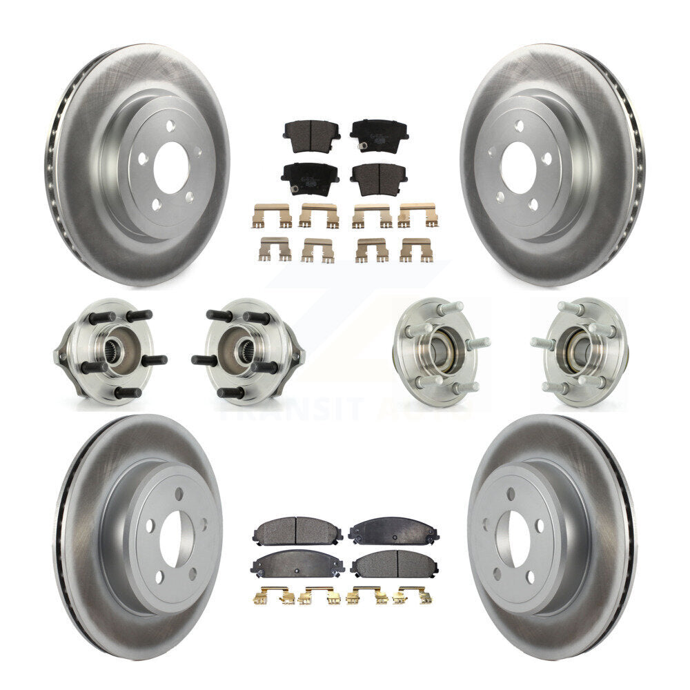Transit Auto KBB-112599 Wheel Bearing and Hub Assembly for 2005-2009 Chrysler 300, Dodge Charger, Dodge Magnum - Front and Rear product image