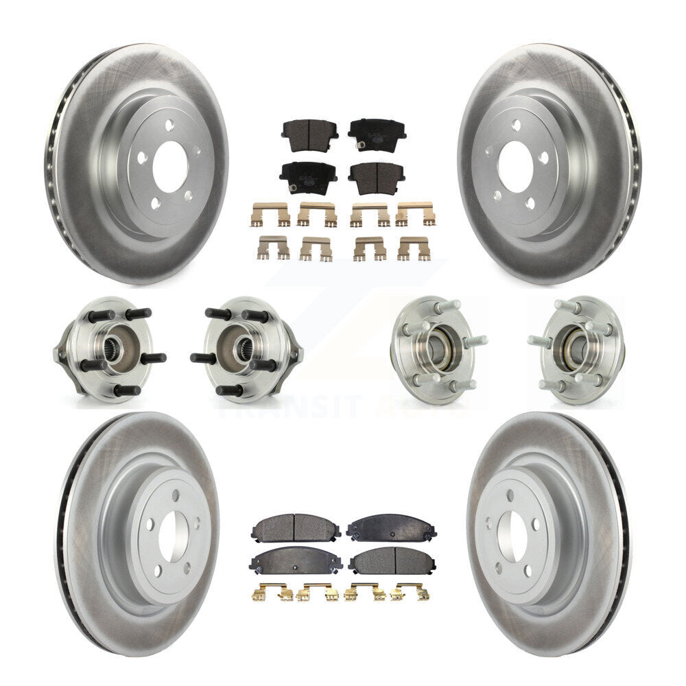Transit Auto KBB-112600 Wheel Bearing and Hub Assembly for 2006-2008 Dodge Charger - Front and Rear product image
