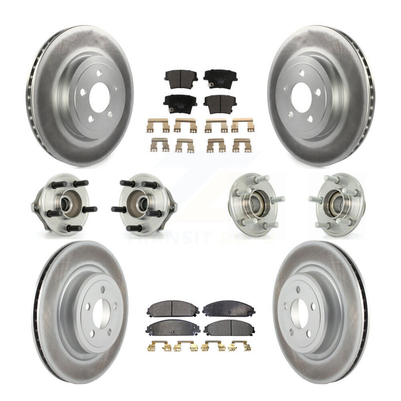 Transit Auto KBB-112600 Wheel Bearing and Hub Assembly for 2006-2008 Dodge Charger - Front and Rear product image