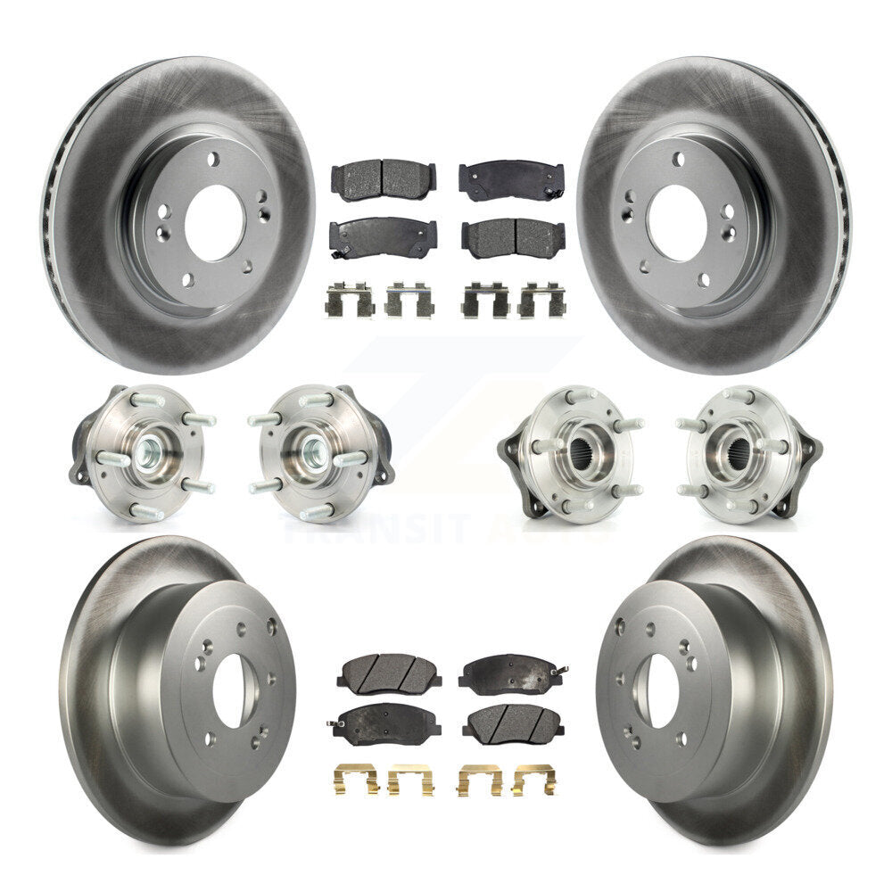 Transit Auto KBB-112636 Wheel Bearing and Hub Assembly for 2007-2009 Hyundai Santa Fe - Front and Rear product image