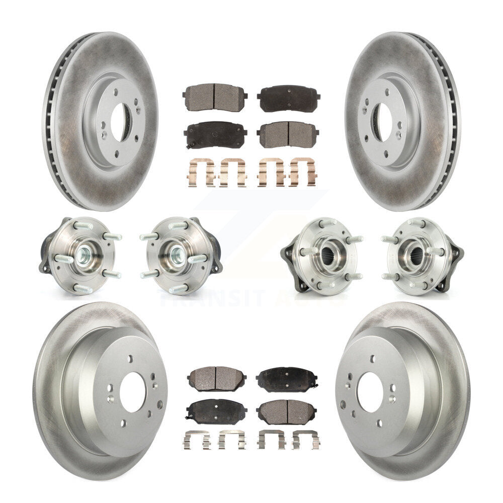 Transit Auto KBB-112637 Wheel Bearing and Hub Assembly for 2007-2012 Hyundai Veracruz - Front and Rear product image