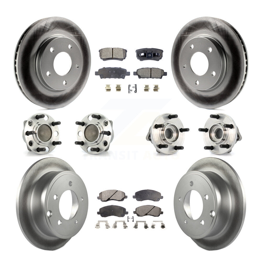 Transit Auto KBB-112645 Wheel Bearing and Hub Assembly for 2009 Dodge Caliber - Front and Rear product image