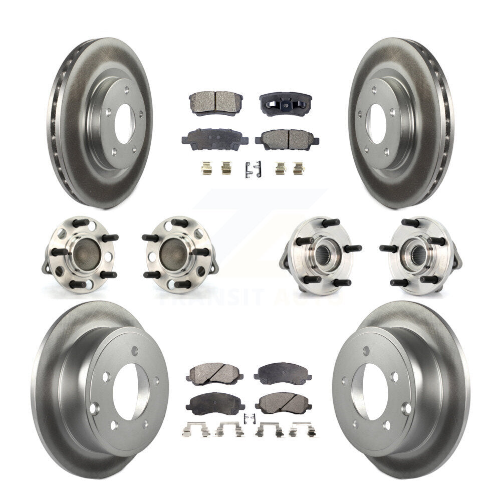 Transit Auto KBB-112649 Wheel Bearing and Hub Assembly for 2007-2011 Chrysler 200, Dodge Avenger, Chrysler Sebring & more - Front and Rear product image