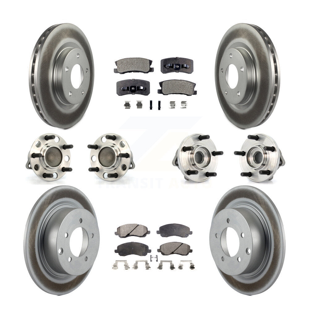 Transit Auto KBB-112650 Wheel Bearing and Hub Assembly for 2007-2011 Chrysler 200, Dodge Avenger, Chrysler Sebring - Front and Rear product image