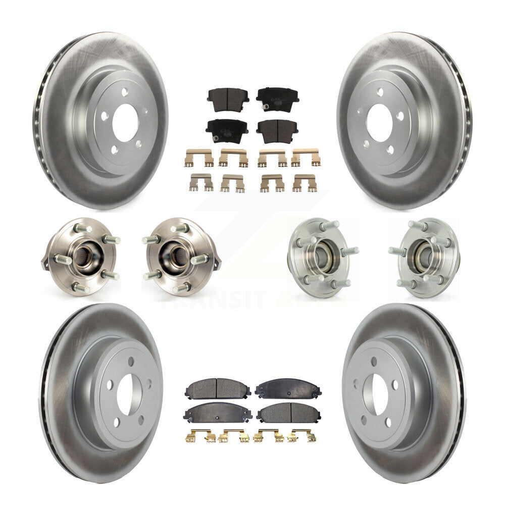 Transit Auto KBB-112684 Wheel Bearing and Hub Assembly for 2009-2014 Chrysler 300, Dodge Challenger, Dodge Charger - Front and Rear product image