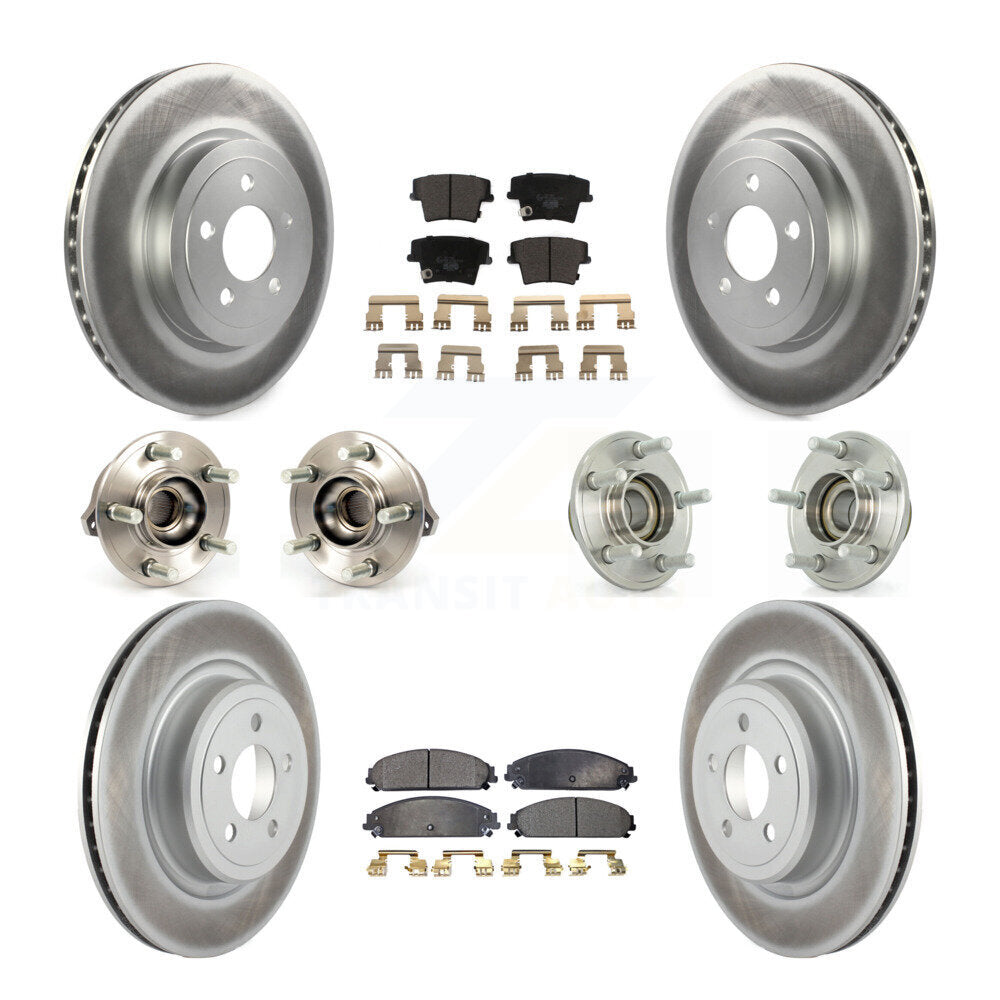 Transit Auto KBB-112685 Wheel Bearing and Hub Assembly for 2010-2011 Dodge Charger - Front and Rear product image