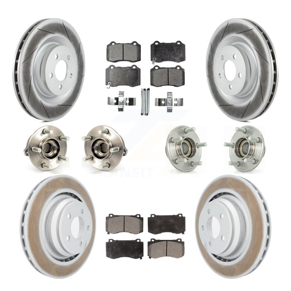 Transit Auto KBB-112686 Wheel Bearing and Hub Assembly for 2008-2014 Chrysler 300, Dodge Challenger, Dodge Charger - Front and Rear product image
