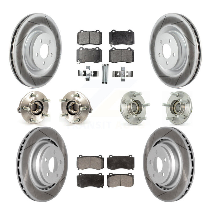 Transit Auto KBB-112687 Wheel Bearing and Hub Assembly for 2008-2014 Chrysler 300, Dodge Challenger, Dodge Charger - Front and Rear product image