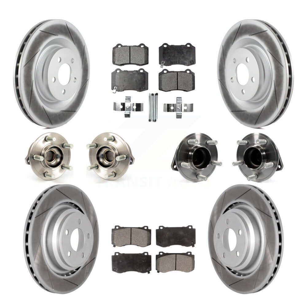 Transit Auto KBB-112697 Wheel Bearing and Hub Assembly for 2012-2014 Chrysler 300, Dodge Challenger, Dodge Charger - Front and Rear product image