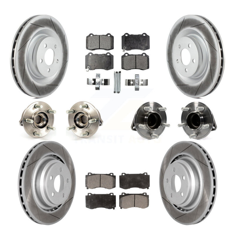 Transit Auto KBB-112697 Wheel Bearing and Hub Assembly for 2012-2014 Chrysler 300, Dodge Challenger, Dodge Charger - Front and Rear product image