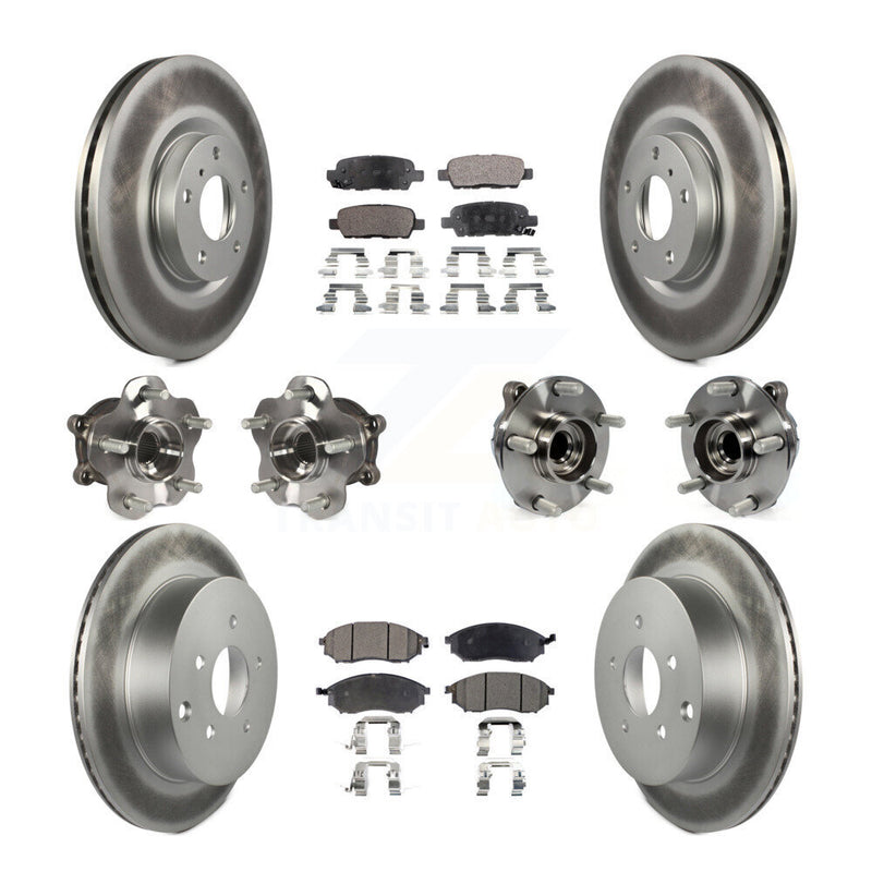 Transit Auto KBB-112715 Wheel Bearing and Hub Assembly for 2015-2017 INFINITI QX70 - Front and Rear product image