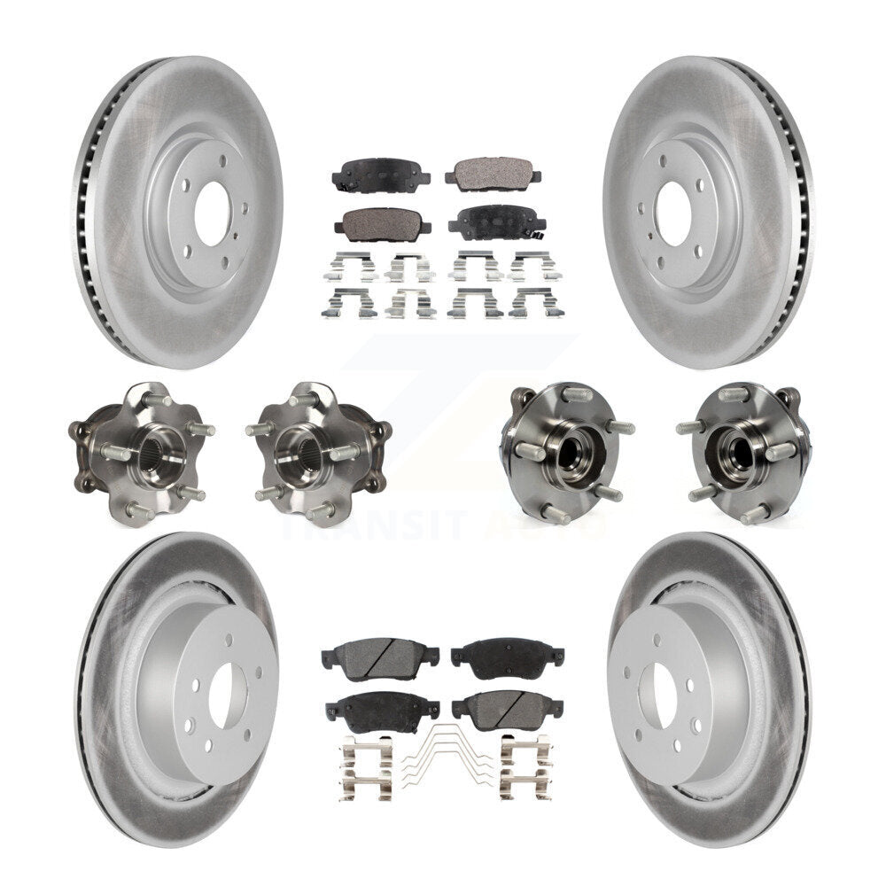 Transit Auto KBB-112719 Wheel Bearing and Hub Assembly for 2007-2015 INFINITI Q60, INFINITI G35 - Front and Rear product image