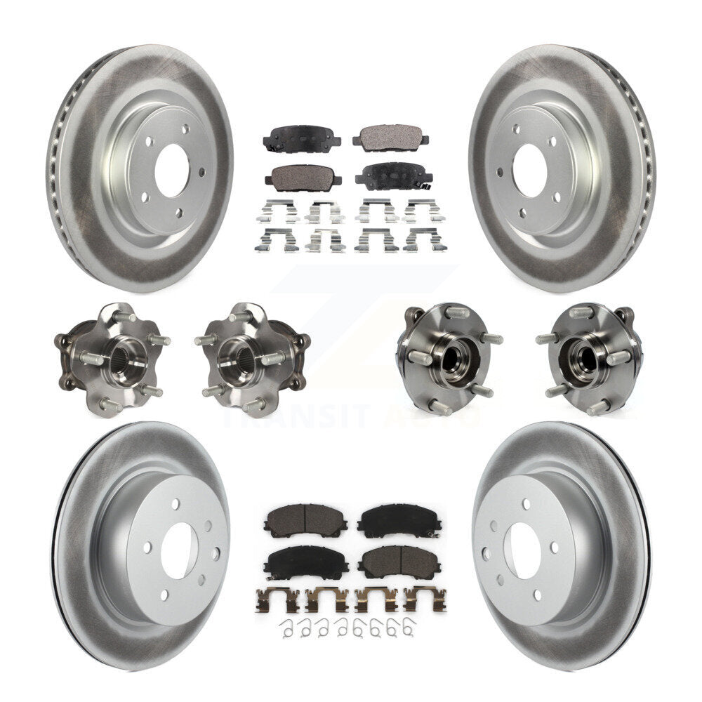 Transit Auto KBB-112724 Wheel Bearing and Hub Assembly for 2016-2017 INFINITI QX50 - Front and Rear product image