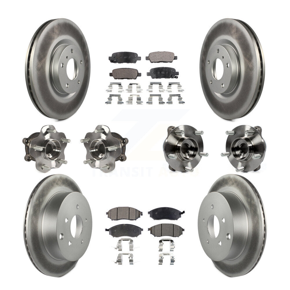 Transit Auto KBB-112725 Wheel Bearing and Hub Assembly for 2015-2017 INFINITI QX70 - Front and Rear product image