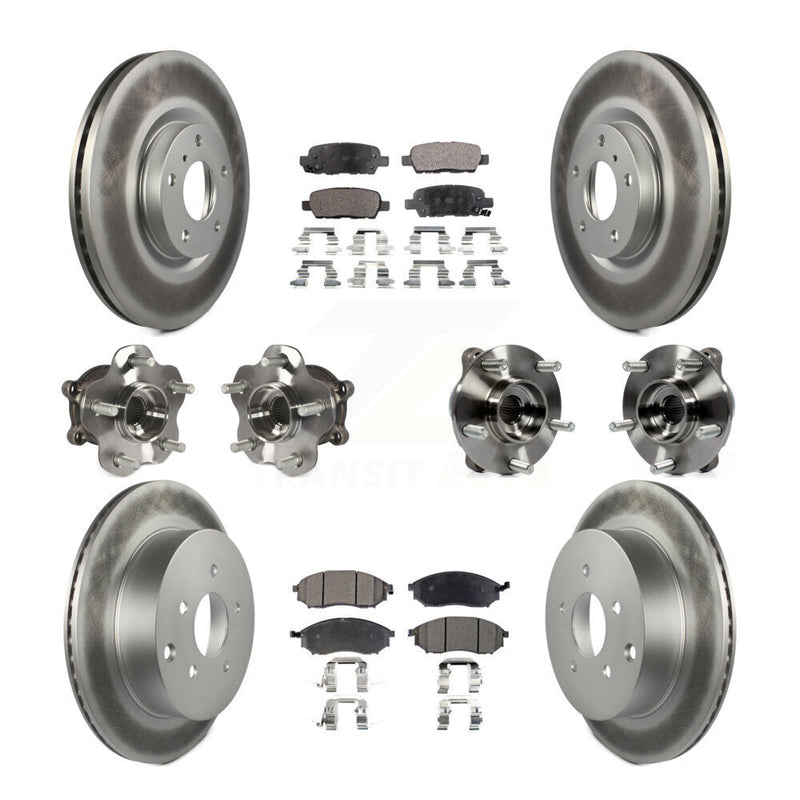 Transit Auto KBB-112725 Wheel Bearing and Hub Assembly for 2015-2017 INFINITI QX70 - Front and Rear product image