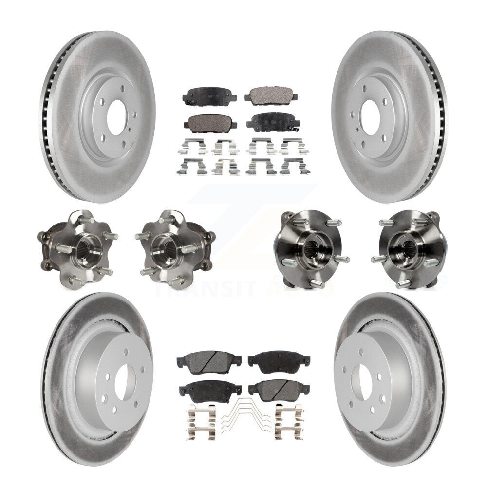 Transit Auto KBB-112728 Wheel Bearing and Hub Assembly for 2007-2015 INFINITI Q60, INFINITI G35 - Front and Rear product image