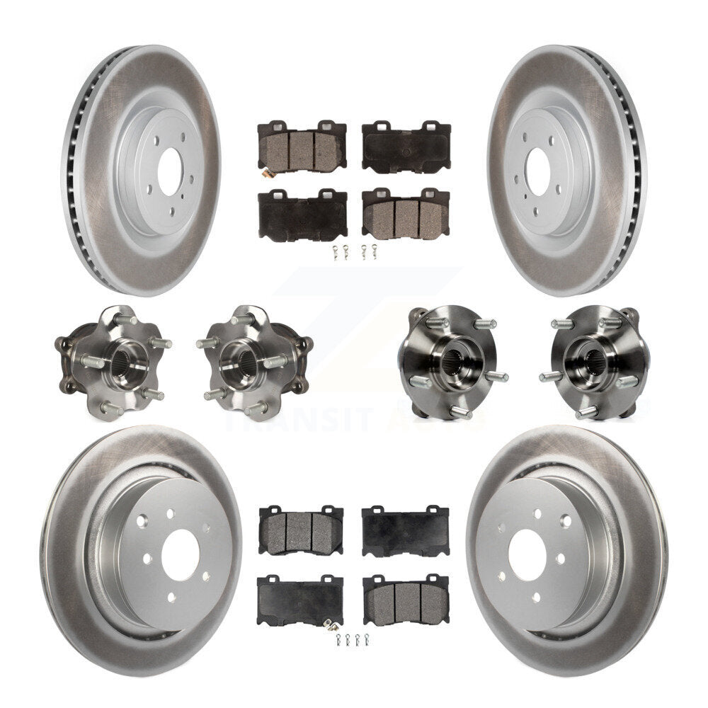 Transit Auto KBB-112730 Wheel Bearing and Hub Assembly for 2009-2013 INFINITI FX50 - Front and Rear product image