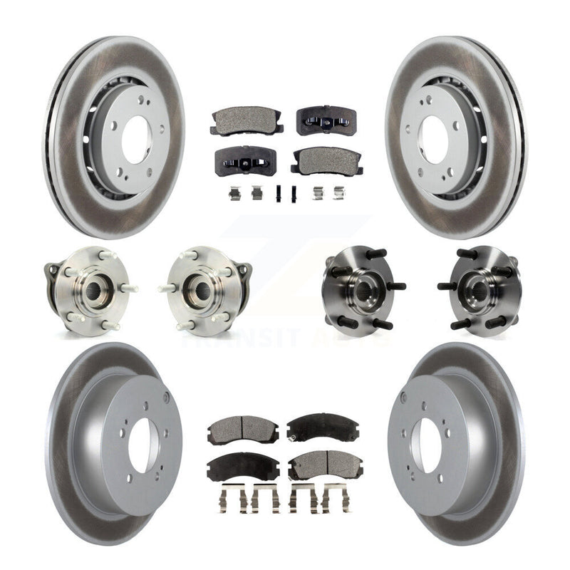 Transit Auto KBB-112733 Wheel Bearing and Hub Assembly for 2010-2011 Mitsubishi Lancer - Front and Rear product image