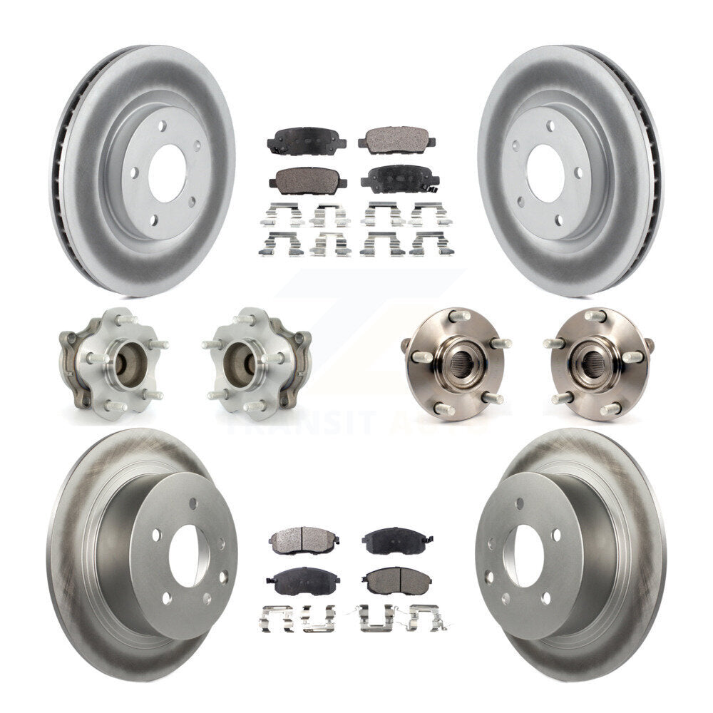 Transit Auto KBB-112734 Wheel Bearing and Hub Assembly for 2007-2012 Nissan Sentra - Front and Rear product image