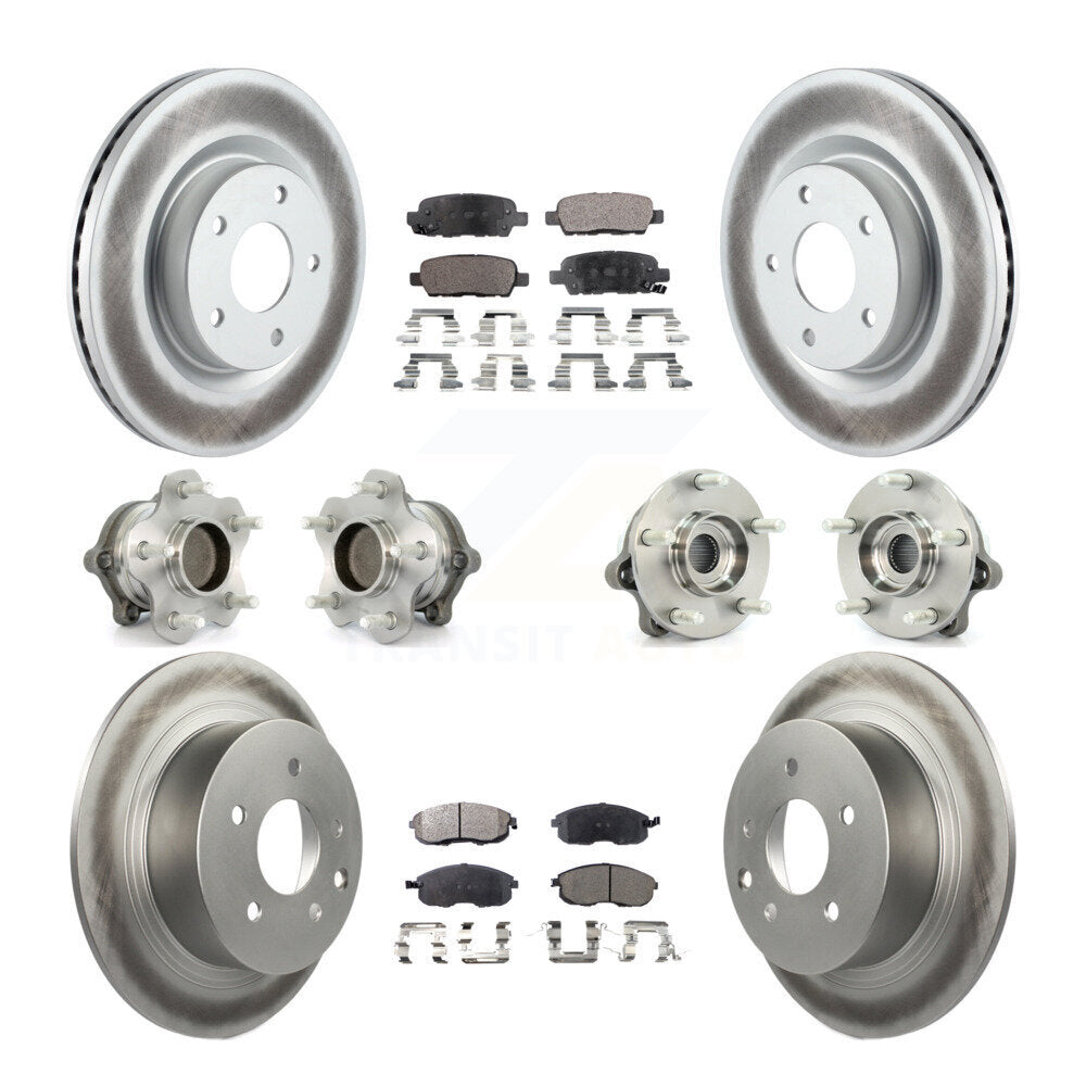 Transit Auto KBB-112736 Wheel Bearing and Hub Assembly for 2007-2013 Nissan Altima - Front and Rear product image