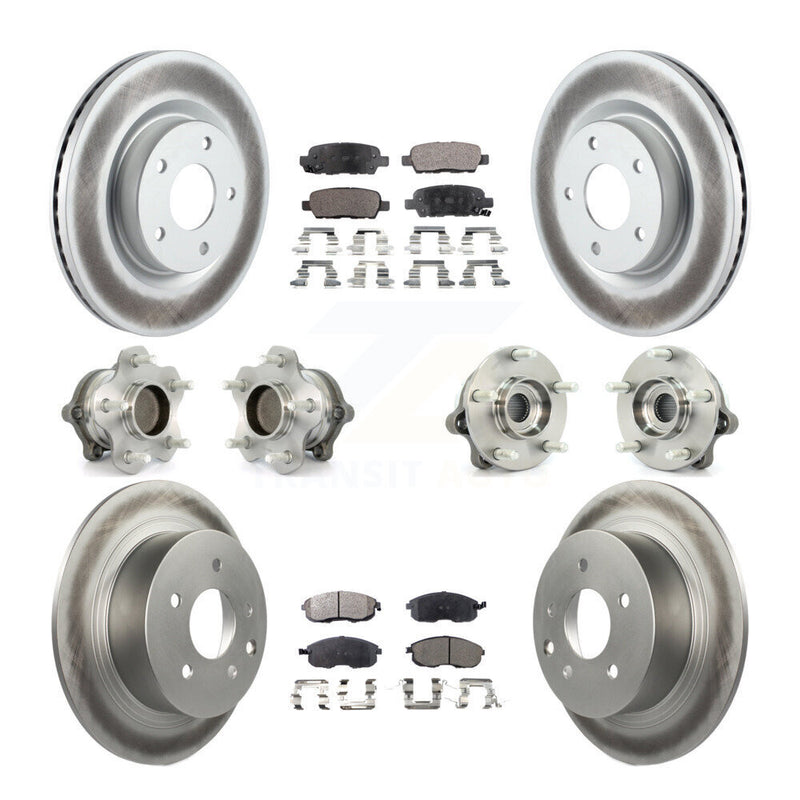 Transit Auto KBB-112736 Wheel Bearing and Hub Assembly for 2007-2013 Nissan Altima - Front and Rear product image