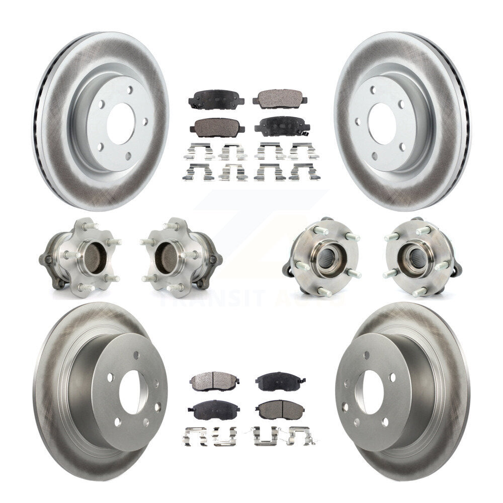Transit Auto KBB-112738 Wheel Bearing and Hub Assembly for 2007-2013 Nissan Altima - Front and Rear product image