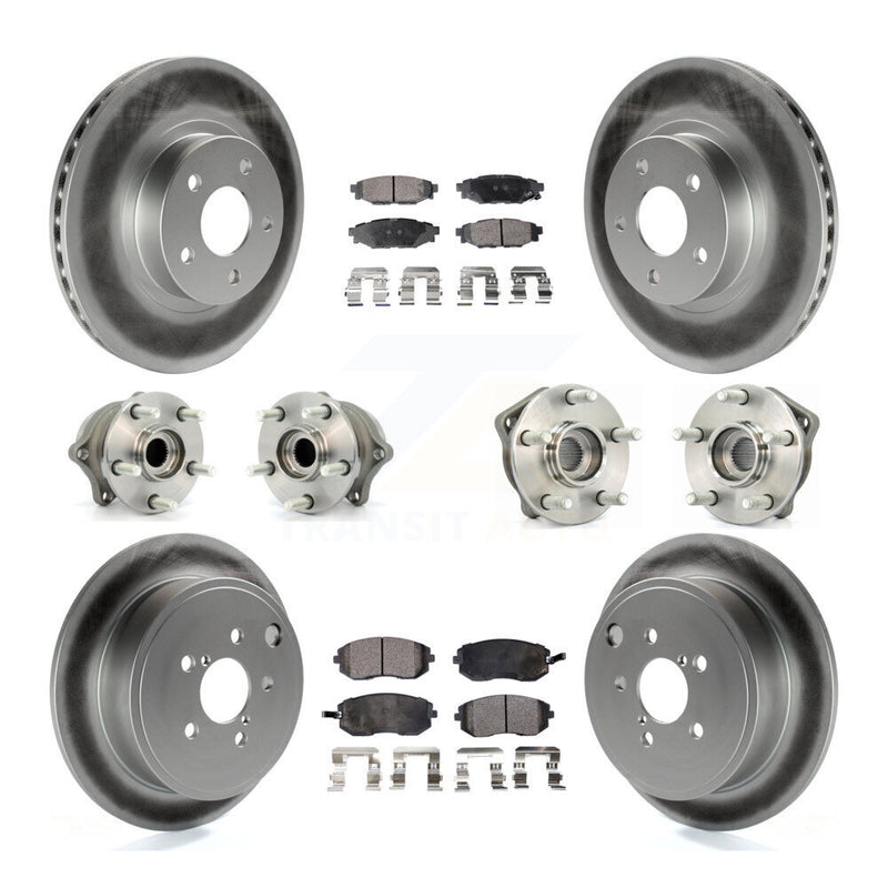 Transit Auto KBB-112746 Wheel Bearing and Hub Assembly for 2008-2010 Subaru Impreza - Front and Rear product image