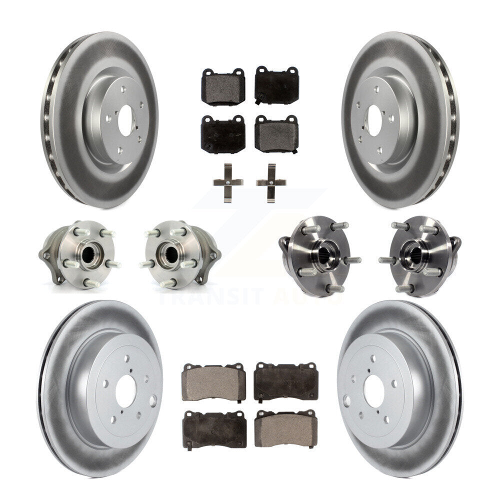 Transit Auto KBB-112750 Wheel Bearing and Hub Assembly for 2012-2014 Subaru Impreza, Subaru WRX STI - Front and Rear product image