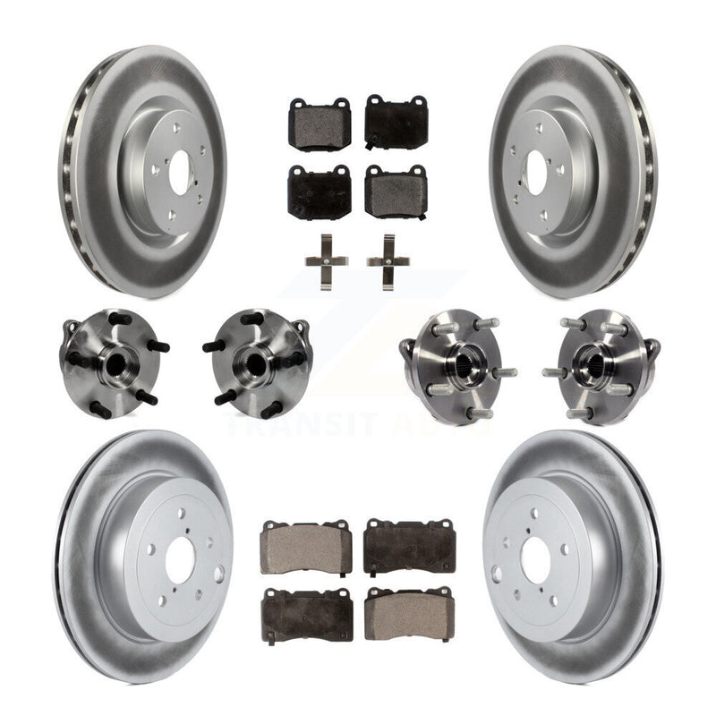 Transit Auto KBB-112754 Wheel Bearing and Hub Assembly for 2008-2017 Subaru WRX STI, Subaru Impreza - Front and Rear product image