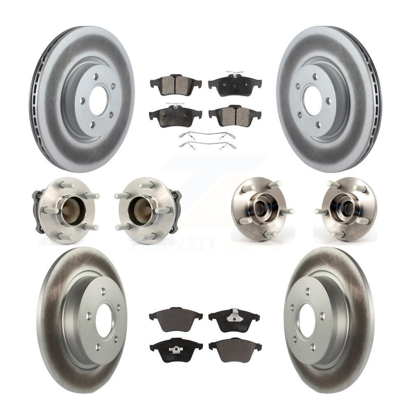 Transit Auto KBB-112760 Wheel Bearing and Hub Assembly for 2005-2013 Volvo S40, Volvo V50, Volvo C70 - Front and Rear product image