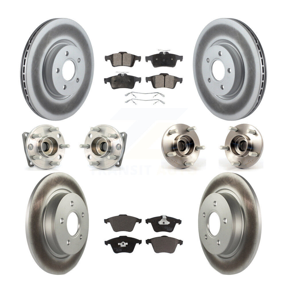 Transit Auto KBB-112762 Wheel Bearing and Hub Assembly for 2005-2010 Volvo S40, Volvo V50 - Front and Rear product image