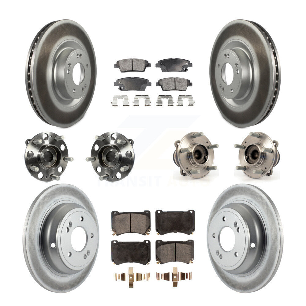Transit Auto KBB-112766 Wheel Bearing and Hub Assembly for 2012-2014 Hyundai Genesis - Front and Rear product image