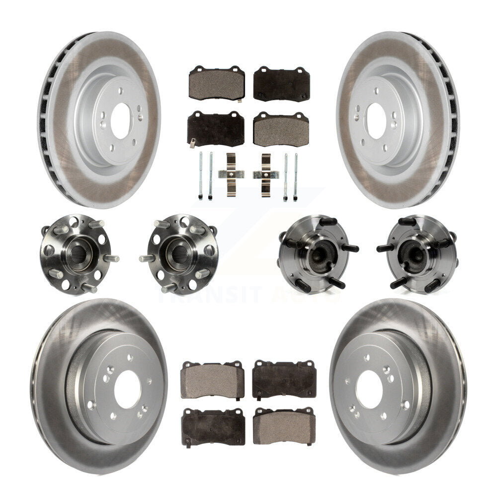 Transit Auto KBB-112767 Wheel Bearing and Hub Assembly for 2010-2016 Hyundai Genesis Coupe - Front and Rear product image