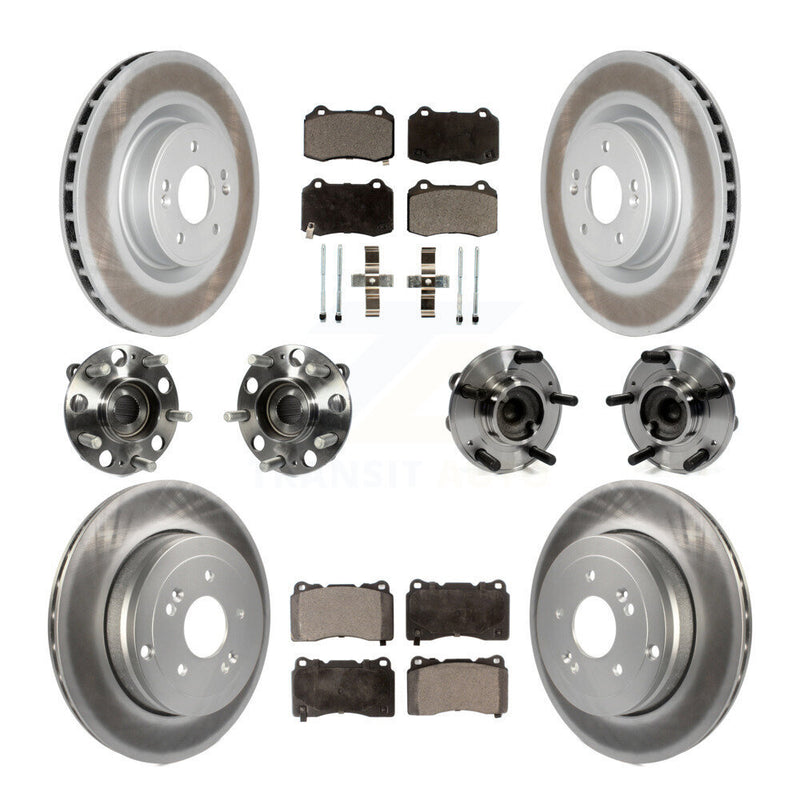 Transit Auto KBB-112767 Wheel Bearing and Hub Assembly for 2010-2016 Hyundai Genesis Coupe - Front and Rear product image