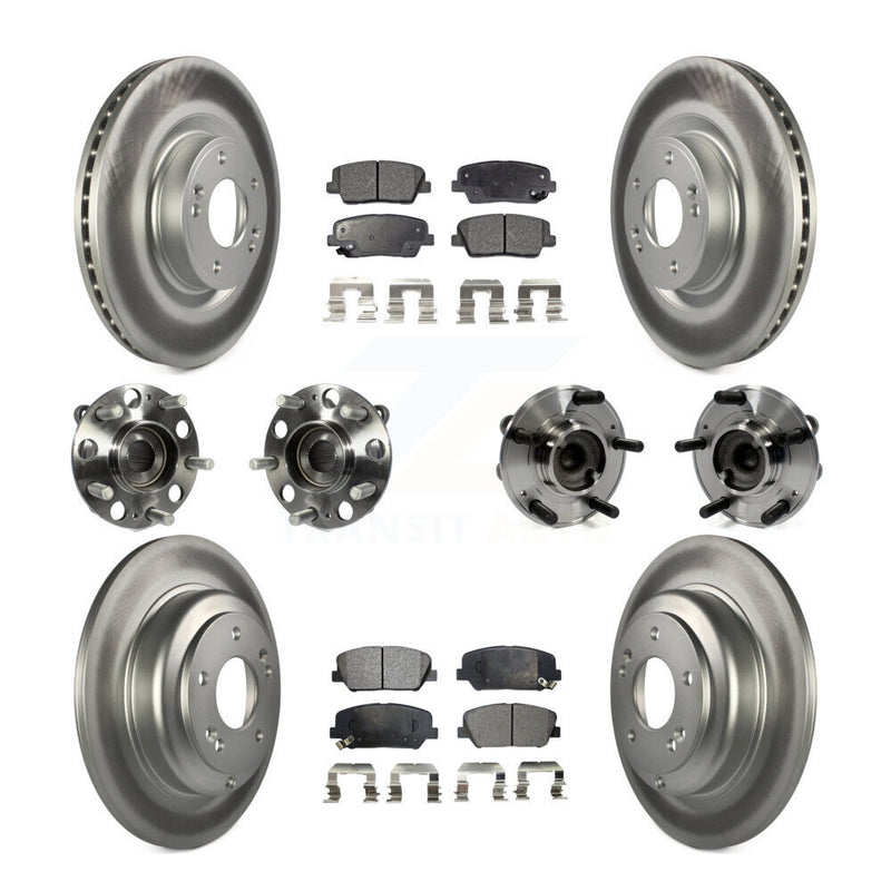 Transit Auto KBB-112768 Wheel Bearing and Hub Assembly for 2010-2016 Hyundai Genesis Coupe - Front and Rear product image