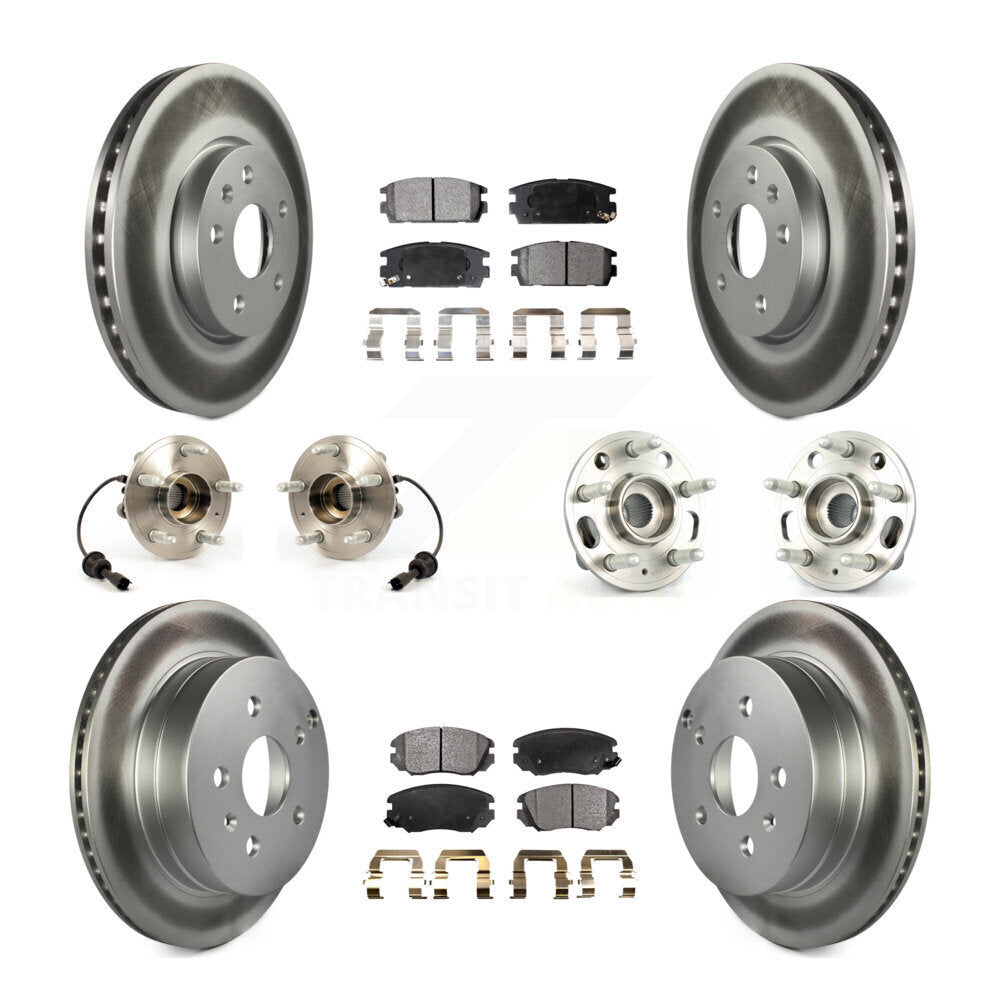 Transit Auto KBB-112776 Wheel Bearing and Hub Assembly for 2010-2017 GMC Terrain, Chevrolet Equinox - Front and Rear product image